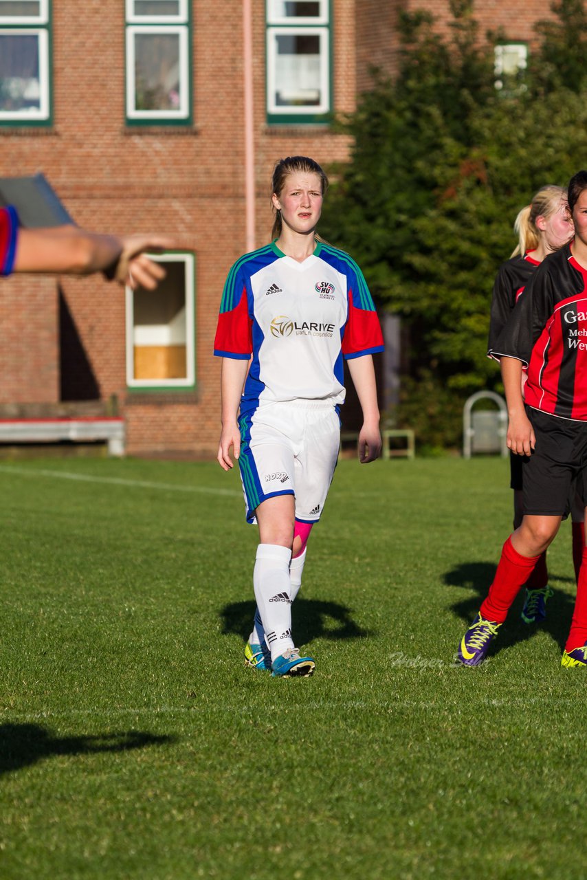 Bild 195 - B-Juniorinnen SG Wilstermarsch - SV Henstedt Ulzburg : Ergebnis: 5:1